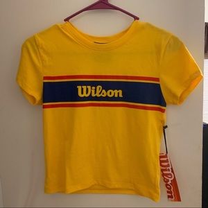 ‘Wilson’ Cropped Tee